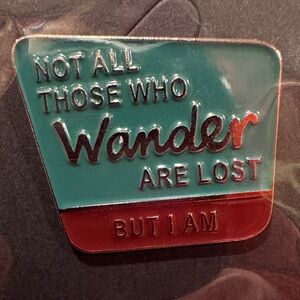 3 for $15 on select pins 
Source Unknown Red and Green Brooch